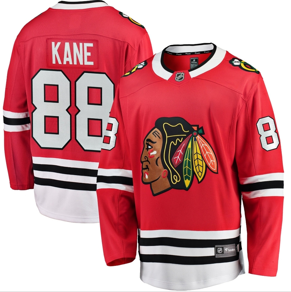 NWOT Womens Blackhawks Reebok Patrick Kane 88 Jersey size Medium